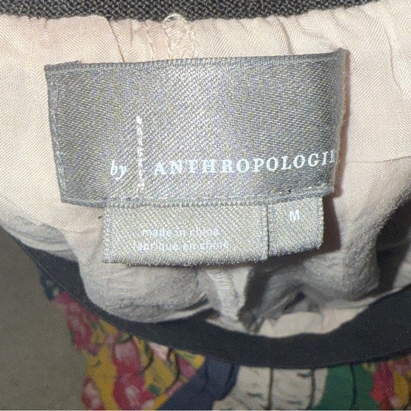 Anthropologie Floral Striped Maxi Skirt - Picture 3 of 5